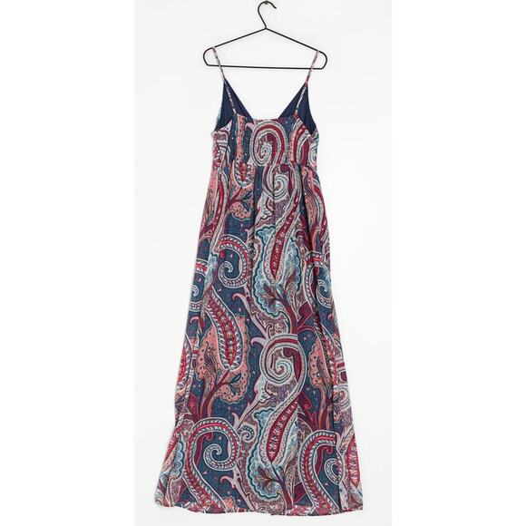 ONLY Paisley Spaghetti Strap Maxi European Designer Flowy size 4 - Picture 3 of 8